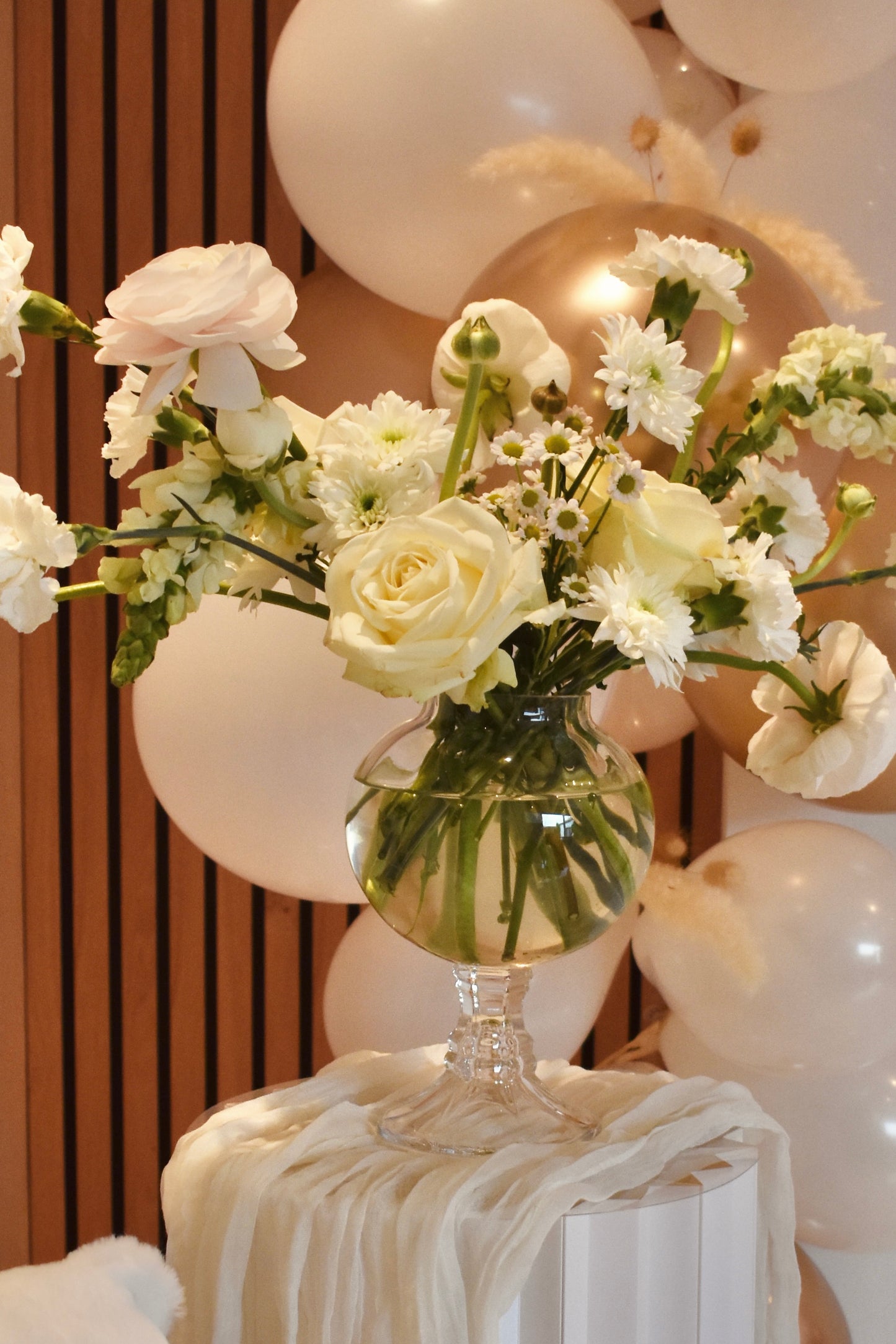 LOCATION Coupe sur pied en verre