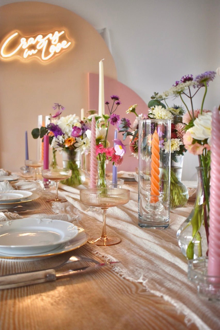 LOCATION Grand photophore ou vase en verre cylindrique - La Recyclerie LS