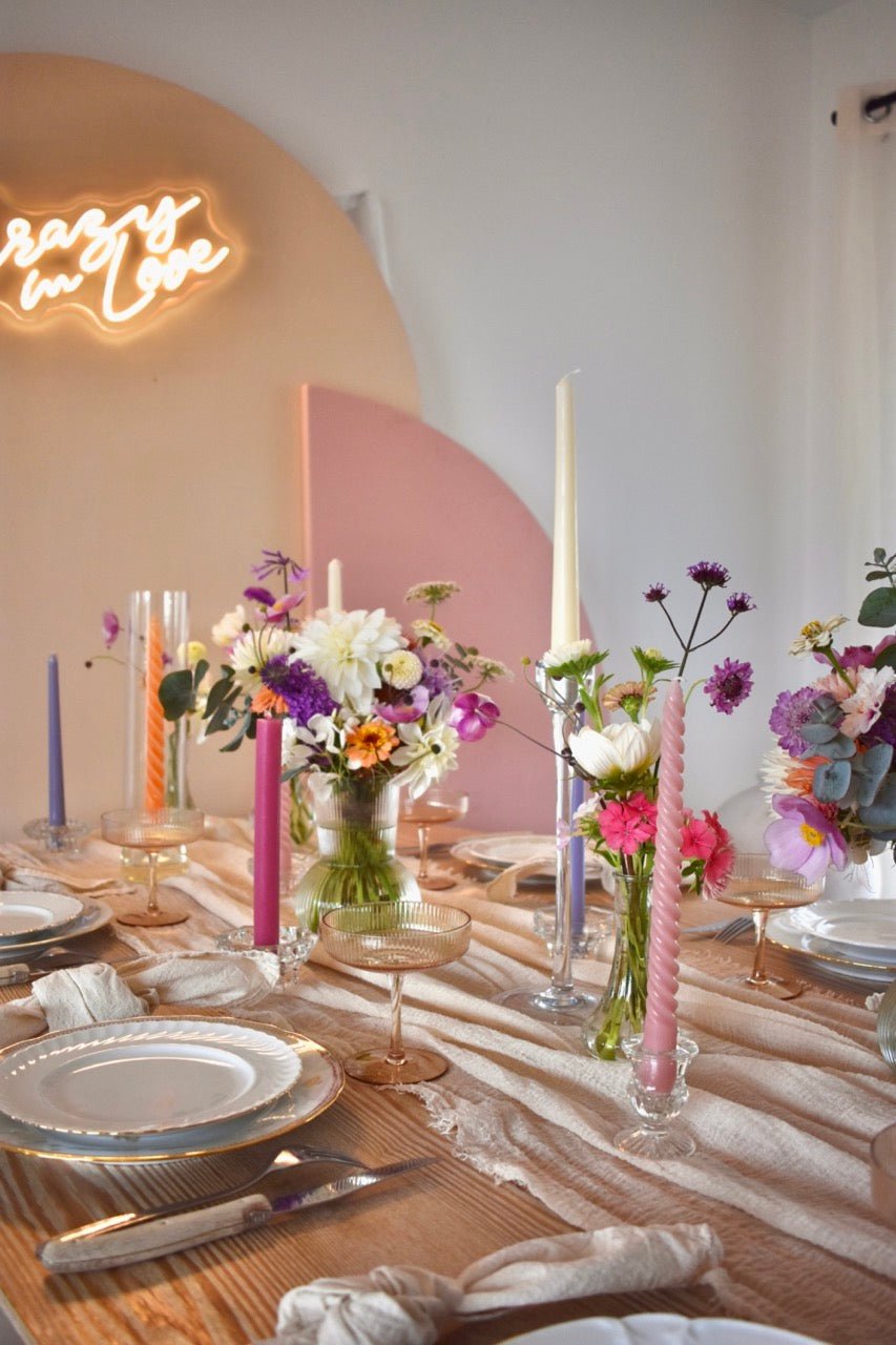 LOCATION Grand photophore ou vase en verre cylindrique - La Recyclerie LS