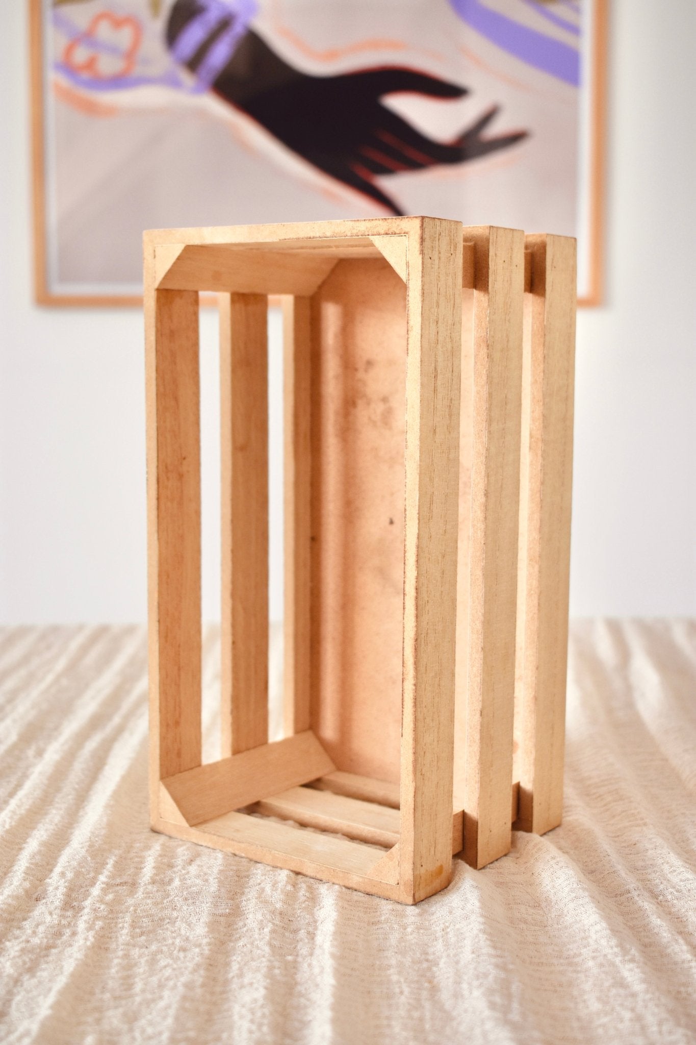 LOCATION Petite caisse en bois - La Recyclerie LS