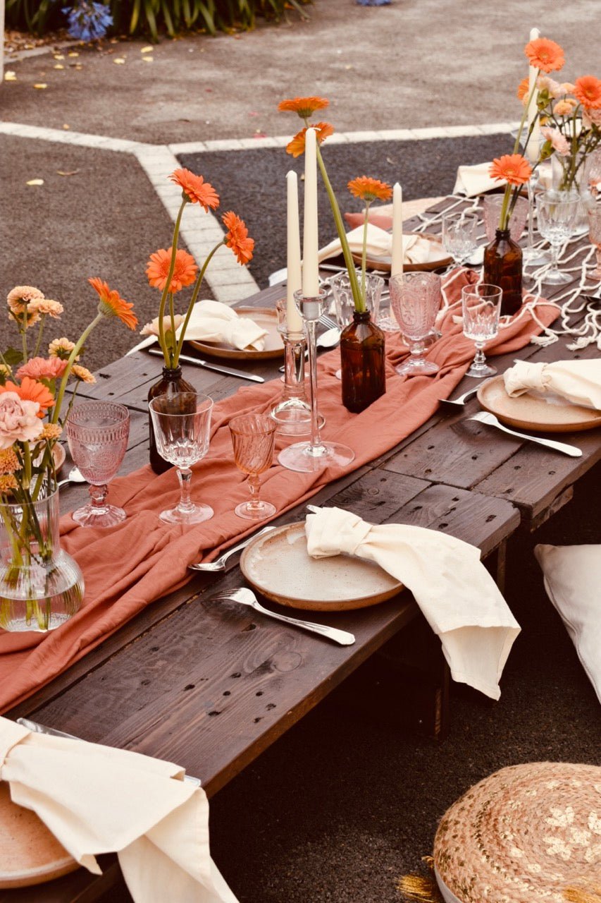 LOCATION Soliflore bouteille ambrée - La Recyclerie LS