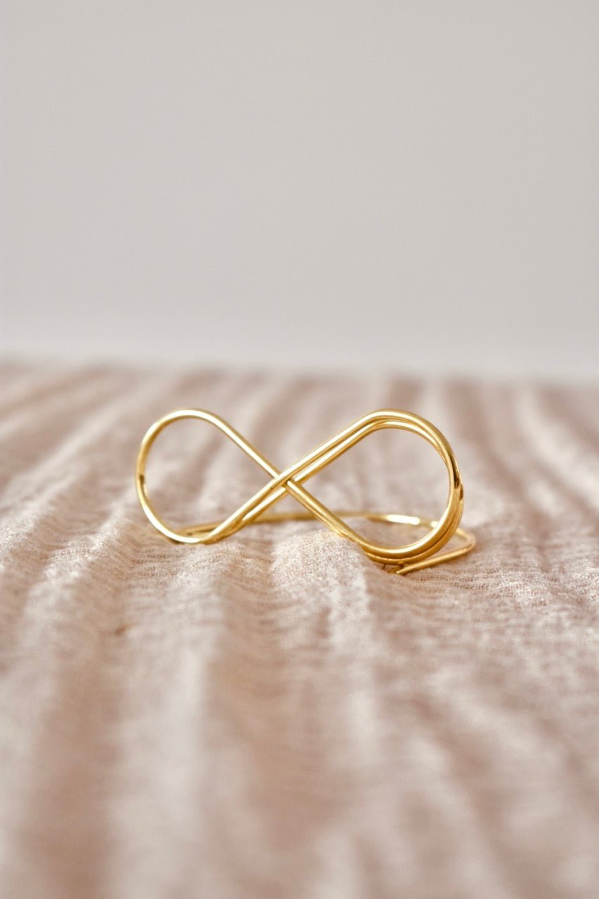 LOCATION Support numéro de table ou porte-menu infini doré - La Recyclerie LS