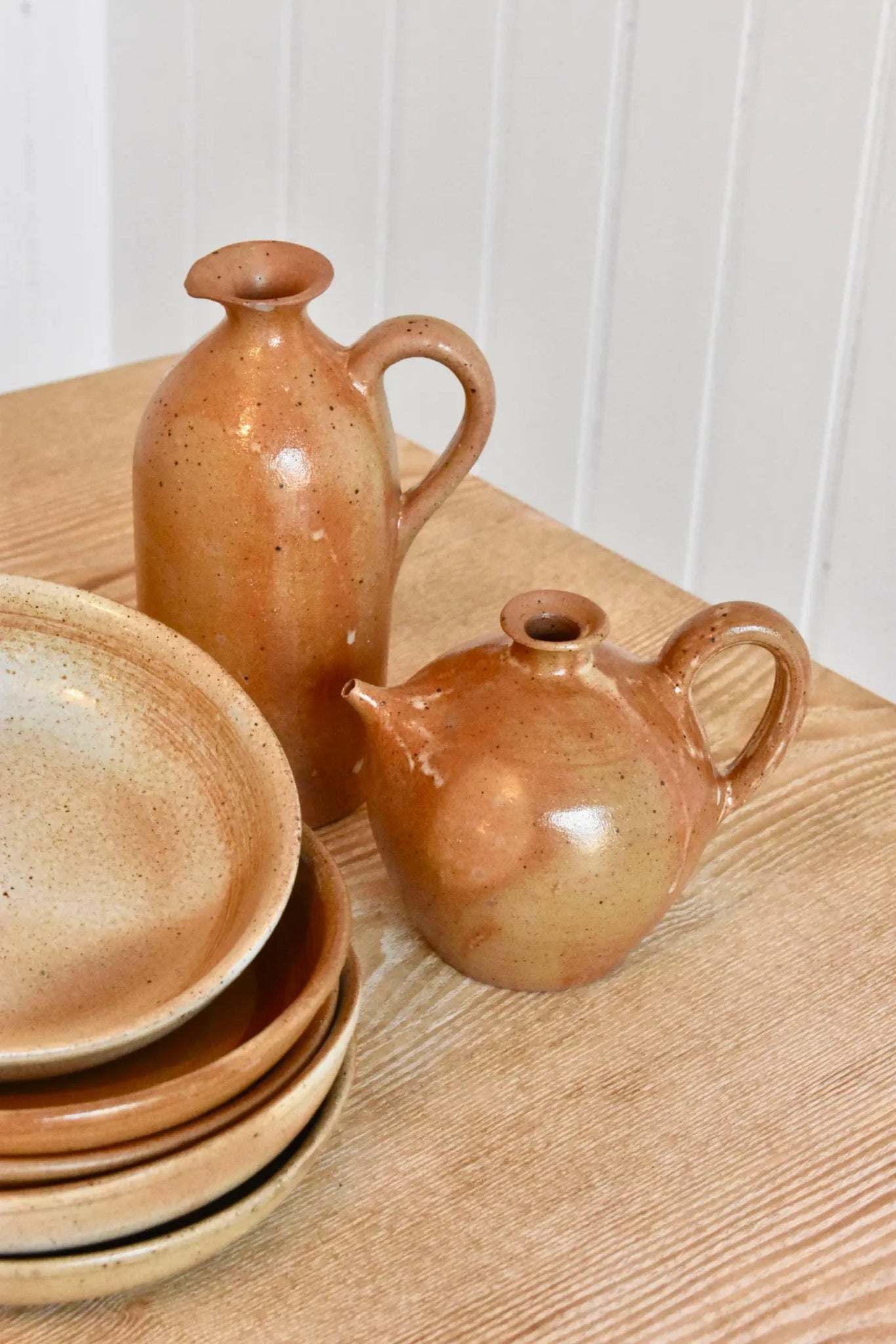 Soliflore rond orange « CASABLANCA » - La Recyclerie LS