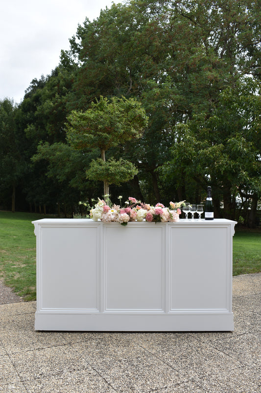 LOCATION Grand bar blanc