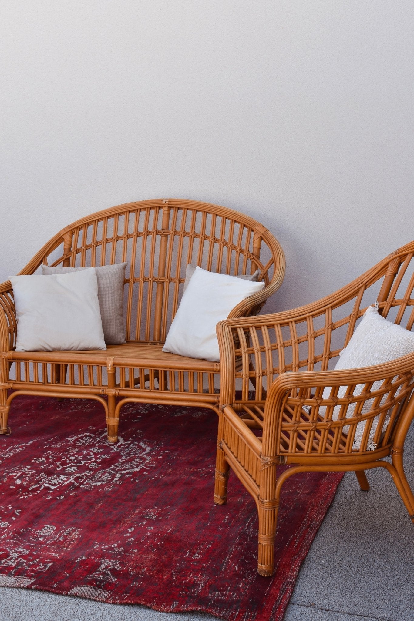 Fauteuil en rotin « TULIPE » - Studio Nuptia