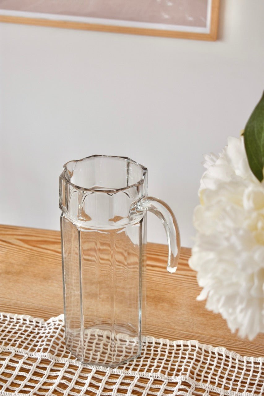 Grande carafe en verre « CHROMATIC » - La Recyclerie LS