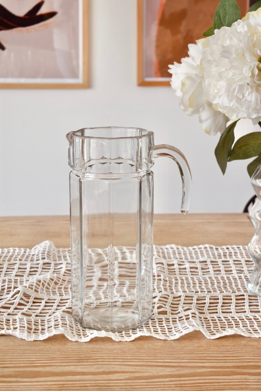 Grande carafe en verre « CHROMATIC » - La Recyclerie LS