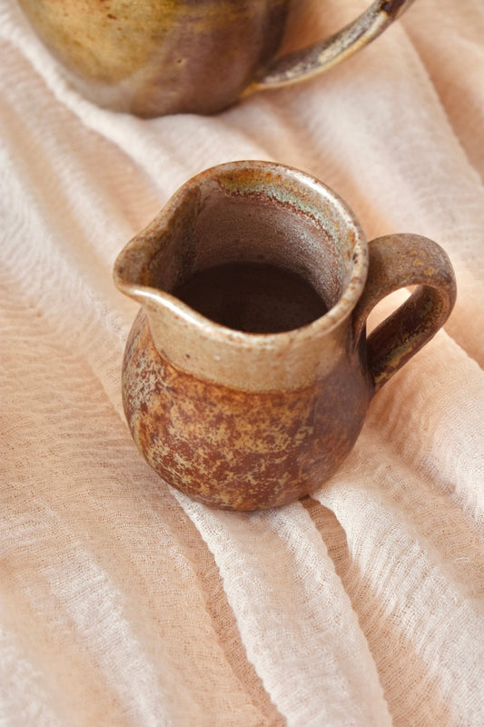 Petit pot à lait en grès « CEDAR » - La Recyclerie LS