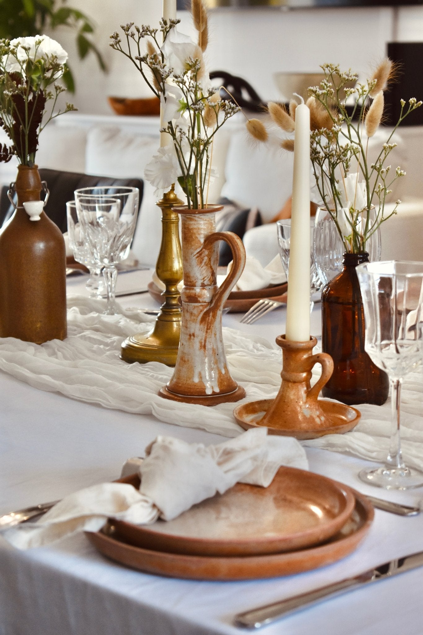 Petite assiette en terre cuite - Studio Nuptia